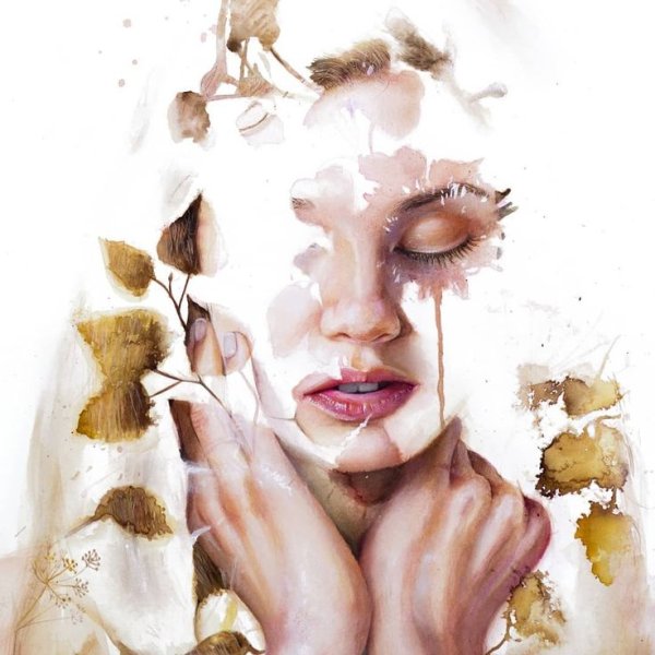 ALFIEALPHA портреты акварель