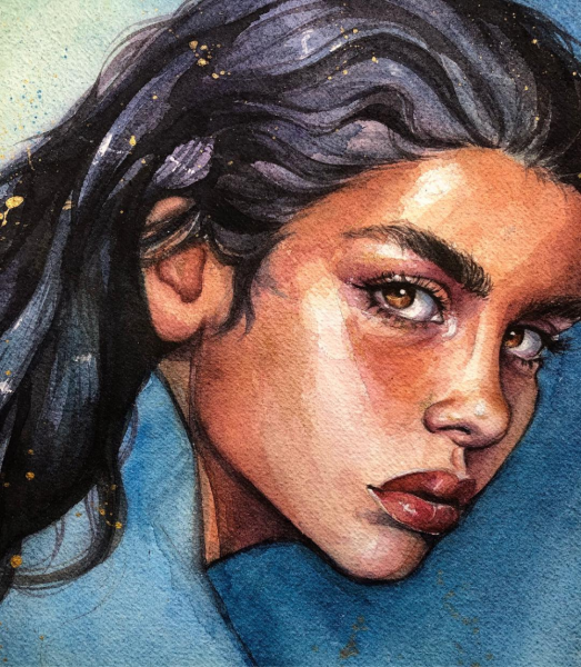 Humid Peach художник