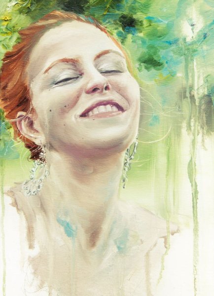 Эмоции акварель