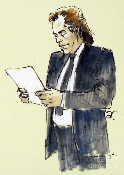 Адвокат рисунок