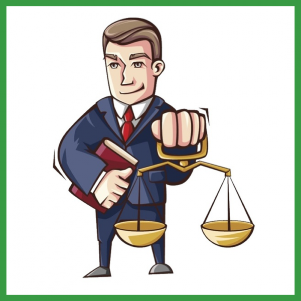 Юрист иллюстрация