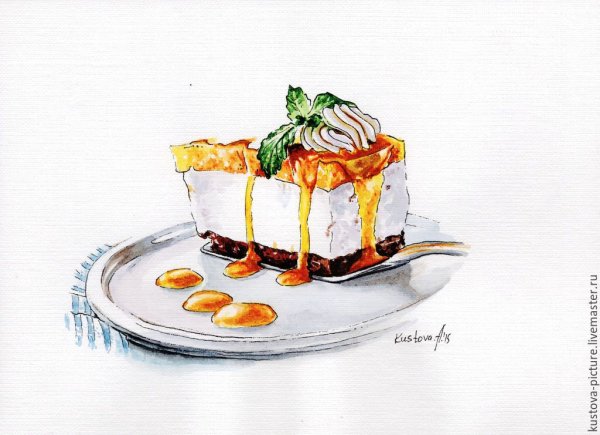 Десерты для рисования