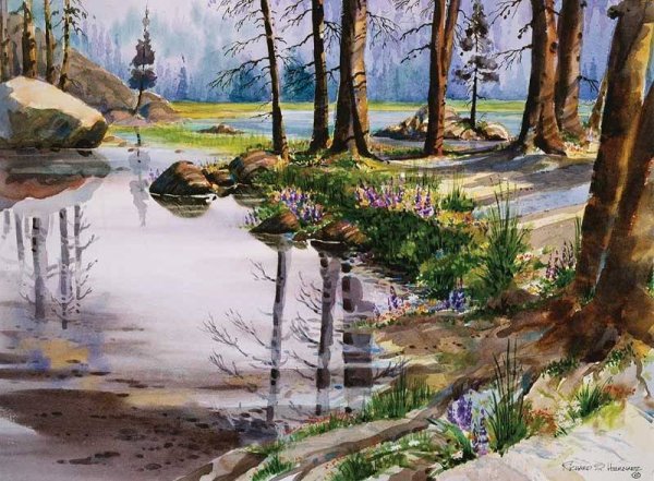 Richard Salvador Hernaez, акварели