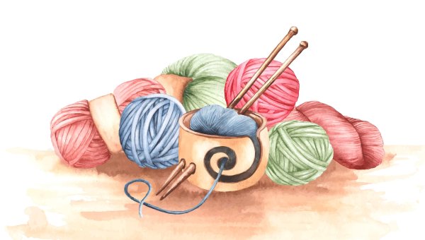 Рукоделие пряжа