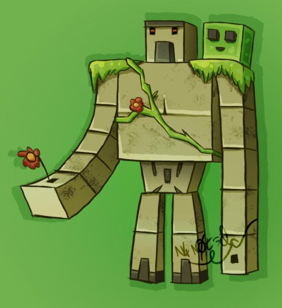 Minecraft Железный голем