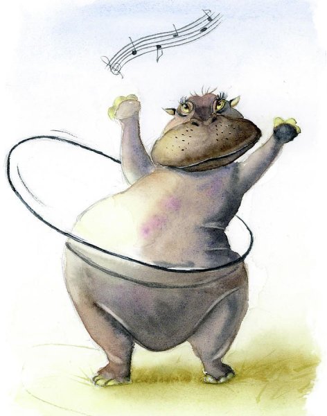 Акварельные зверюшки