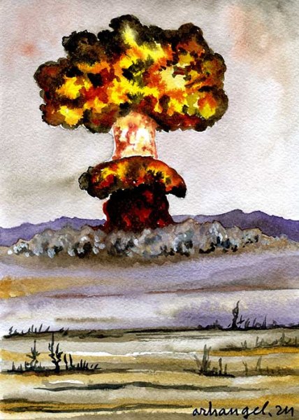 Взрыв иллюстрация