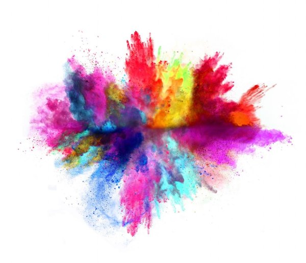 Разноцветные Кляксы