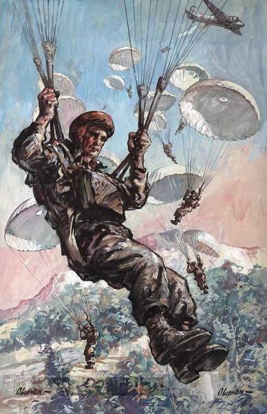 Советские парашютисты