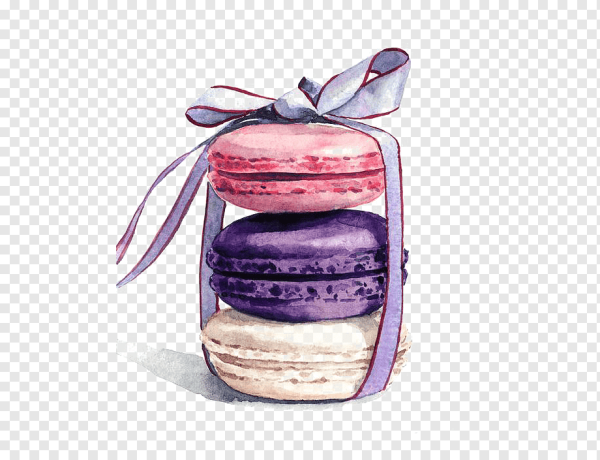 Акварельные макаронс