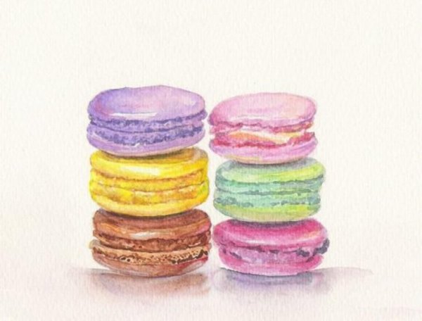 Макарунс скетчинг