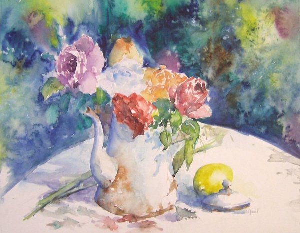 Акварели французской художницы Josette Marrel