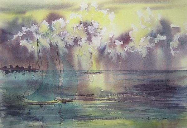 Художник Венета Дочева