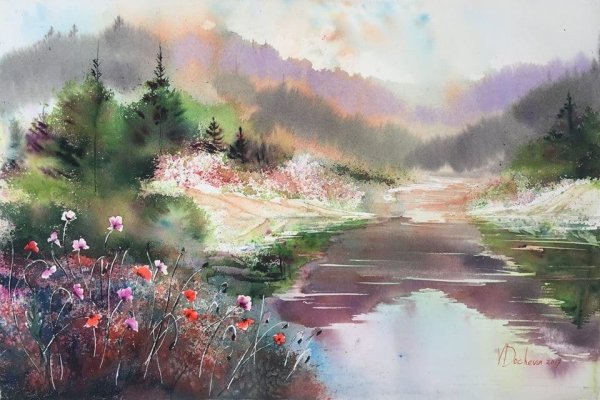 Художник Венета Дочева