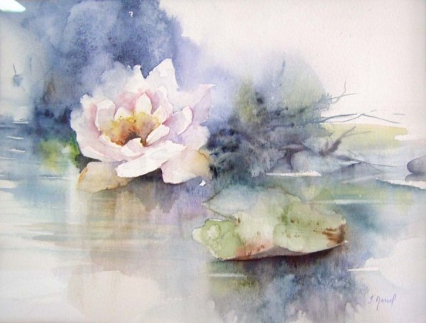 Жозетта Маррель акварель