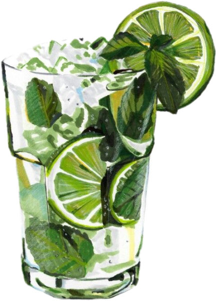 Рецепт Мохито рисунок