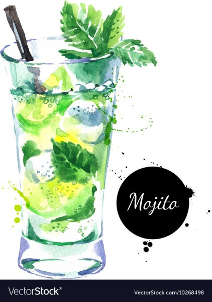 Скетчинг Мохито