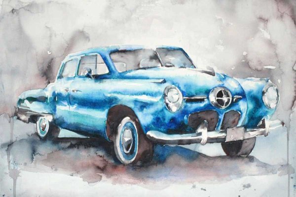 Фольксваген Жук скетчинг