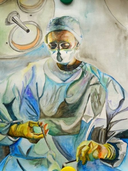 Картина медработников