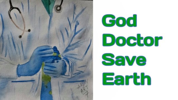 Рисунок врача акварелью для начинающих