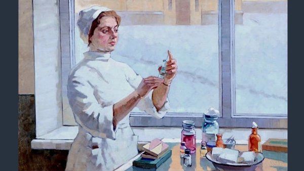 Гришачев Николай Иванович. Медсестра