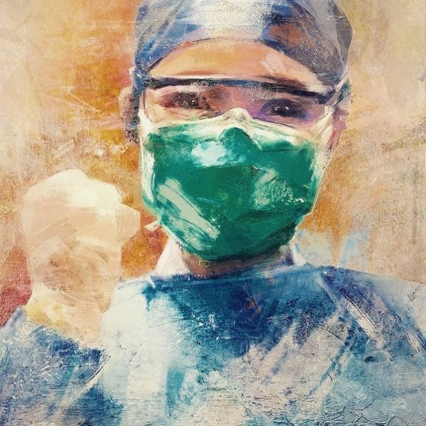 Живопись врачей пандемии