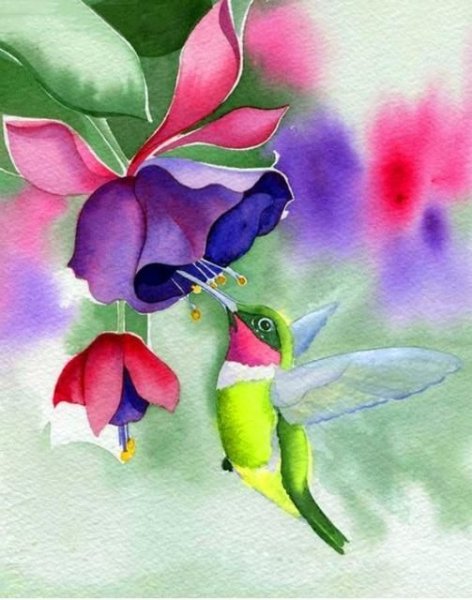 Туториалы по рисованию акварелью