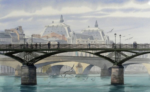 Акварели Тьерри дюваль Thierry Duval картины