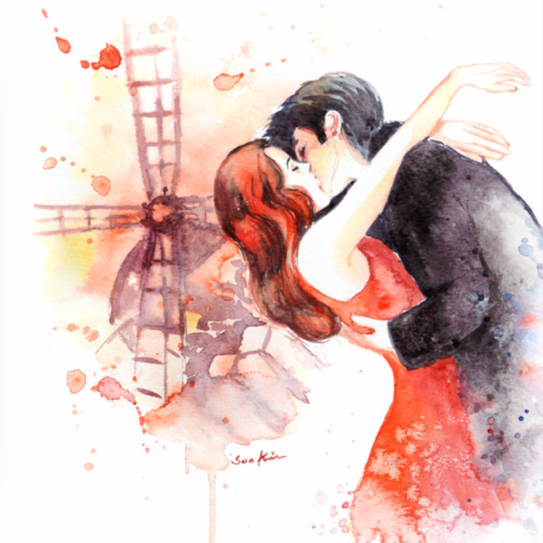 Романтические рисунки