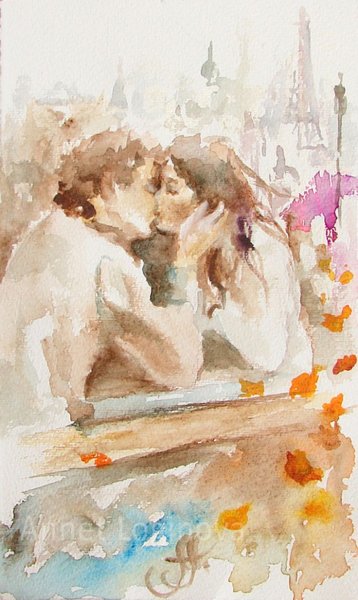 Аннет Логинова акварель