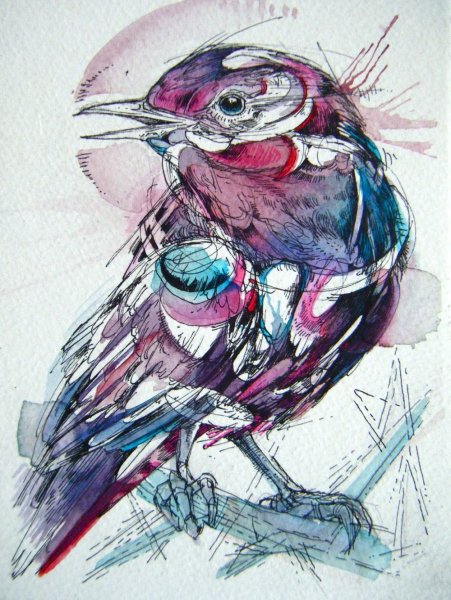 Акварельные эскизы