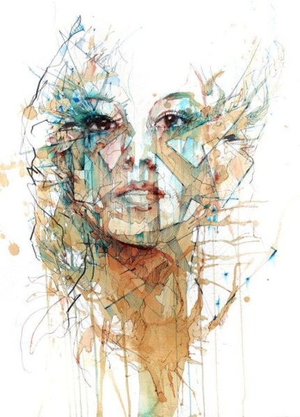 Графика акварель