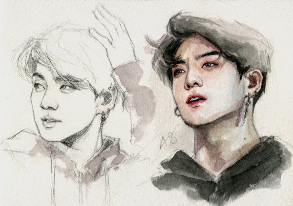 Референс лица БТС