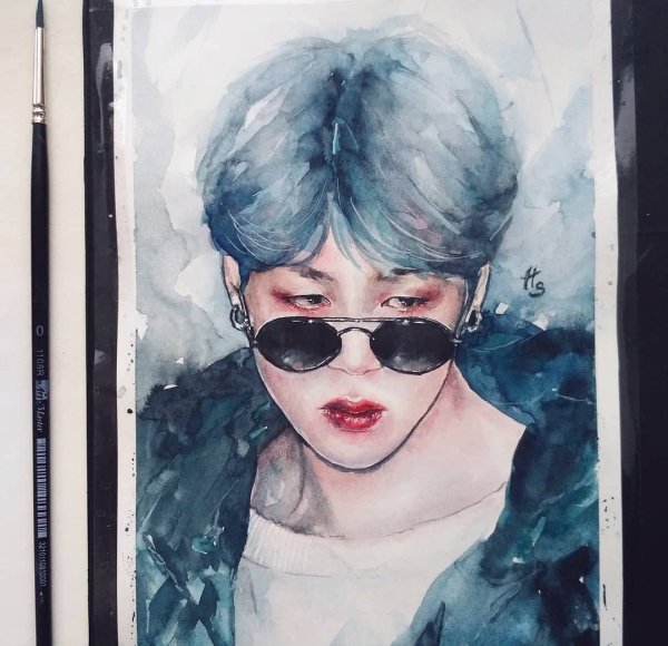 Портреты БТС Чимин