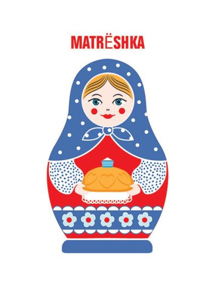 Матрешка Постер