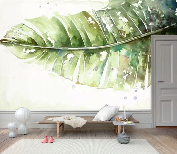 Акварельная роспись стен