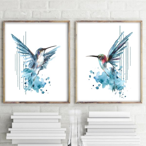 Постер птицы