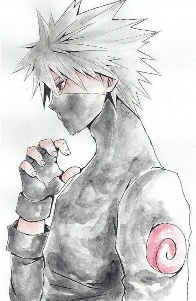 Какаши Хатаке скетч