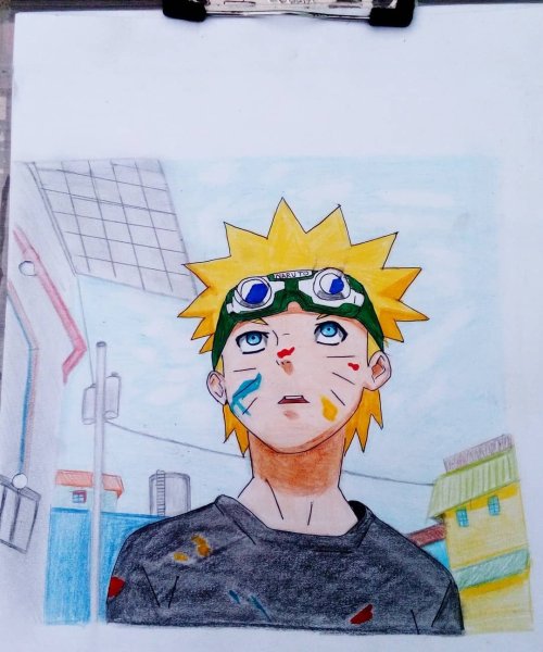 Скетчинг Наруто