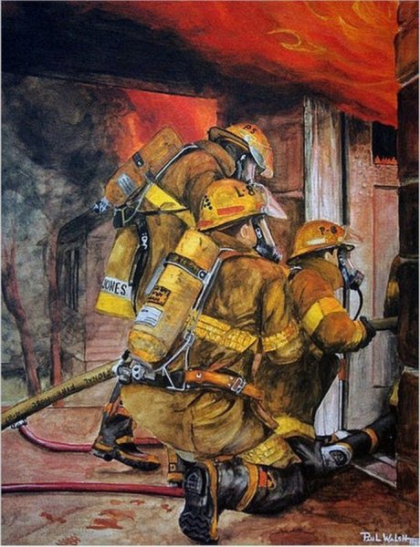 Пожарный профессия Героическая