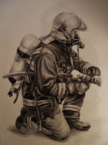 Пожар глазами детей