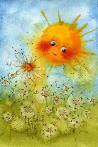 Акварели Виктории Кирдий