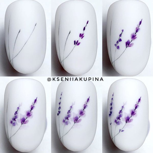 Художественная роспись на ногтях