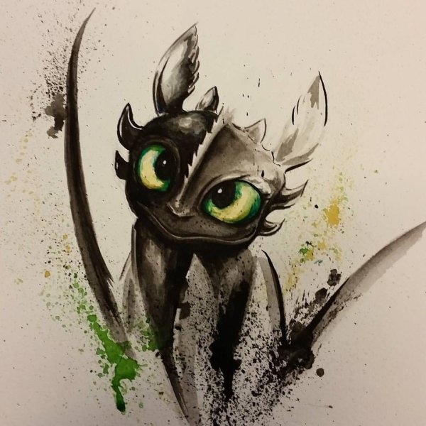 Беззубик тату