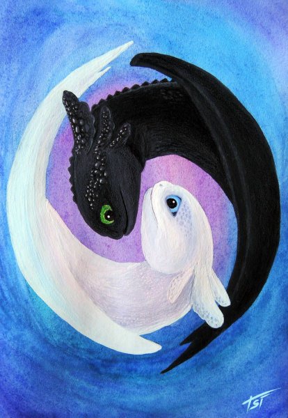 Картина дракончика