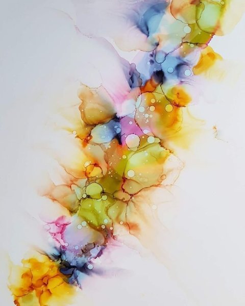 Акварельная абстракция