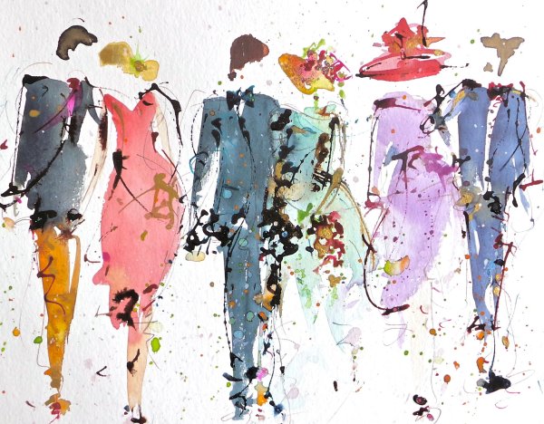 Акварельные рисунки