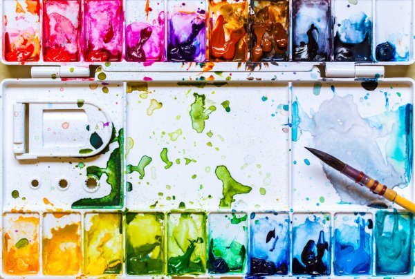 Акварель кисти краски