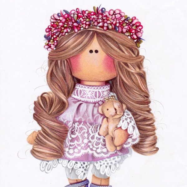 Акварельные куклы