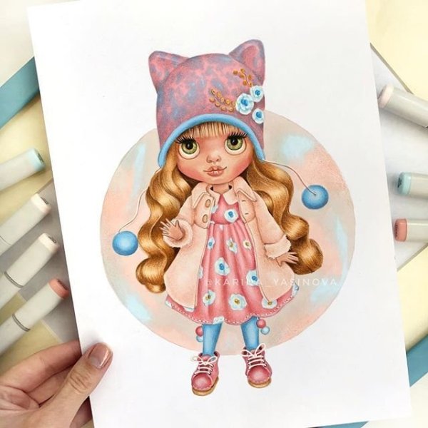 Акварельные куклы